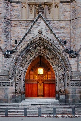 Parliament Front Door_10942-4.jpg - Photographed at Ottawa, Ontario - the capital of Canada.